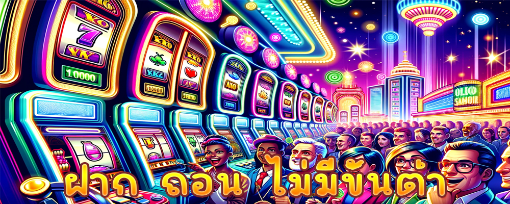 ฝาก ถอน ไม่มีขั้นต่ำ