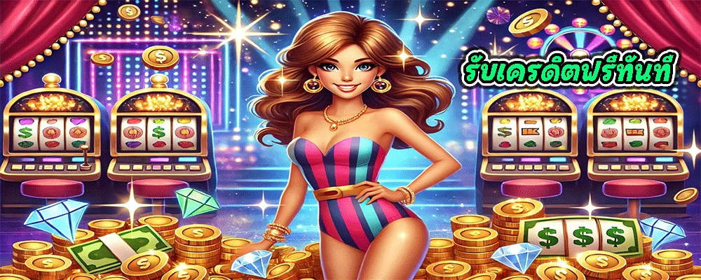 รับเครดิตฟรีทันที