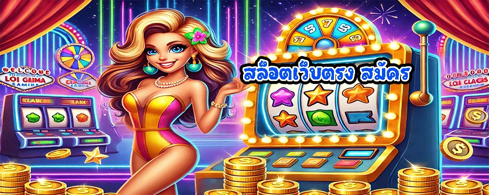 สล็อตเว็บตรง สมัคร